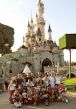 Miembros de la Peña EL POZO en Disneyland Paris